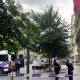 Suspect arrested after van ploughs into cafe terrace in Brussels