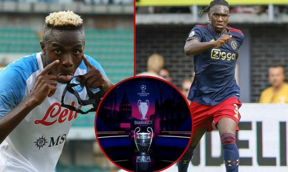 UCL: Calvin Bassey and Victor Osimhen collide as Ajax draw Napoli, Liverpool and Rangers.