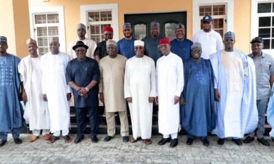 2023: Atiku Holds Strategy Meeting With PDP Governorship Candidates (Photos)