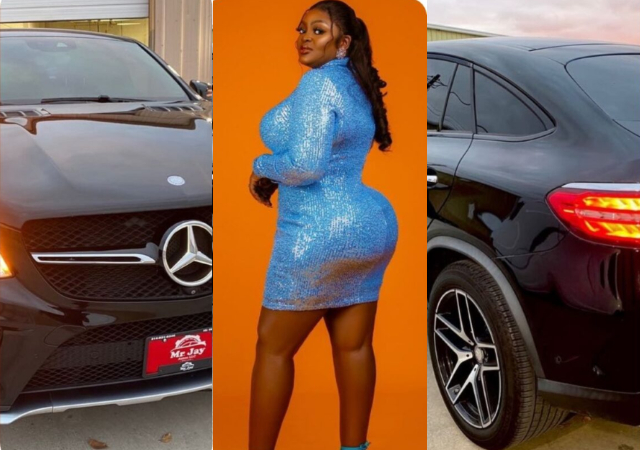 “This is pure hardwork”- Eniola Badmus says as she splashes millions on Benz Gle 450 as birthday gift