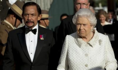 Sultan of Brunei becomes longest serving Monarch in the world following the queen's death