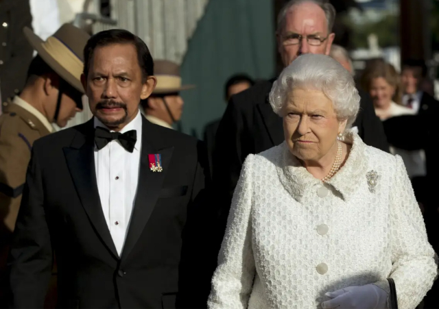 Sultan of Brunei becomes longest serving Monarch in the world following the queen's death