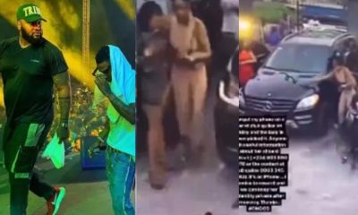 "Body guard wey dey loose guard": Wizkid’s bodyguard cries out after 'slayqueen' stole his iPhone at club [Video]