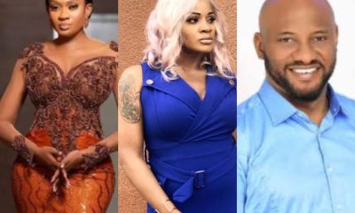Actress Uche Ogbodo comes under fire over her reaction to Yul Edochie’s surprise on May's birthday