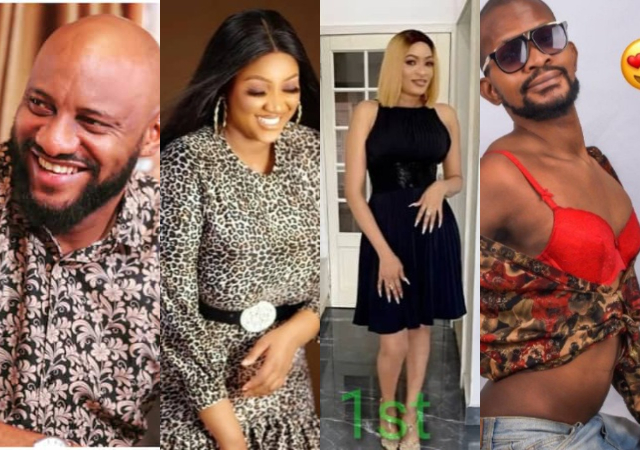 "Everyone has turned marriage advisor for my matter, your only achievement is your red bra”- Yul Edochie slams Uche Maduagwu