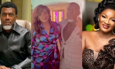 Fans question Reno Omokri's 'agape love' confession for Actress Omotola Jalade in new video
