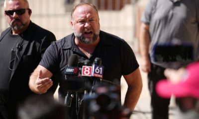 Alex Jones says he’s ‘done saying sorry’ for Sandy Hook lies in courtroom outburst - National