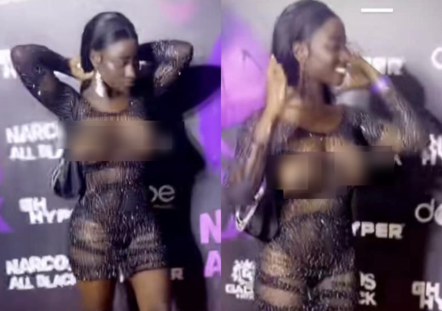 Lady's outfit to an event sparks huge reactions [Video]