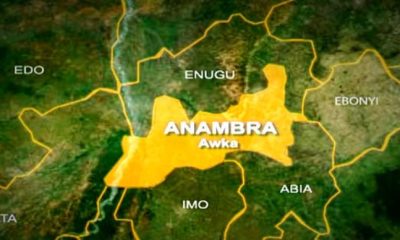 Map of Anambra