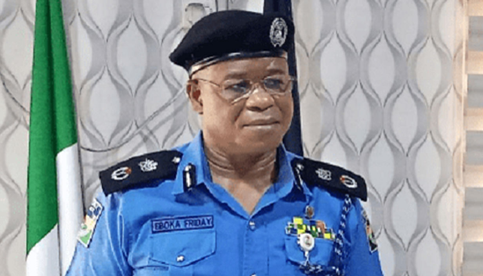 Rivers State Commissioner of Police, Eboka Friday