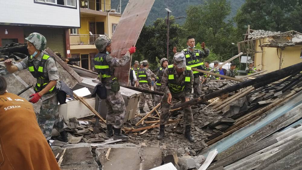 China: Rescue operations continue in Sichuan after earthquake kills dozens