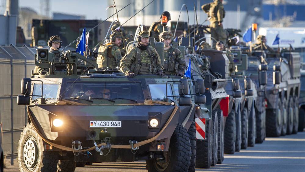 German soldiers arrive in Lithuania to boost NATO's eastern flank