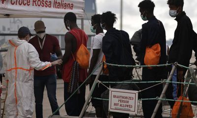 Hundreds of migrants rescued in Mediterranean dock in Italy after uncertain days