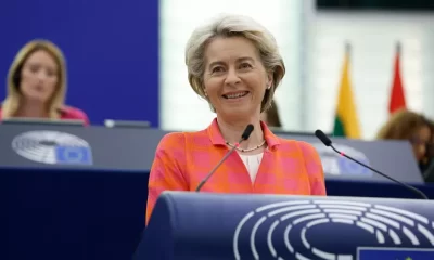 Live: Ursula von der Leyen delivers her annual State of the Union speech