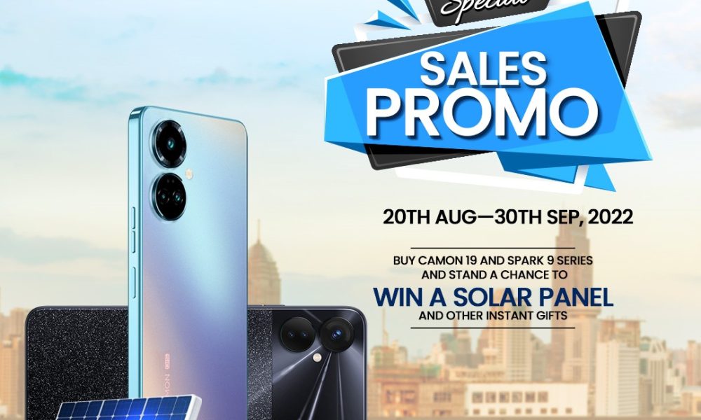 Three Solar Powered Inverters Up For Grabs In The Tecno Special Sales Promo