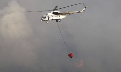 Two dead after helicopter crashes en route to Turkish wildfire