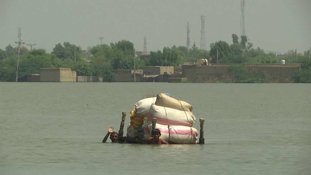 VIDEO : Pakistan calls for international flood relief help