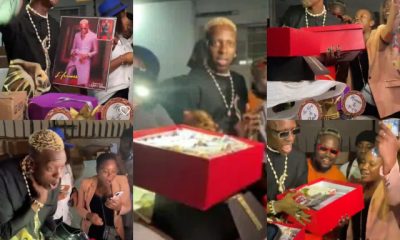 #BBNaija: Hermes receives cash gift, shoes and more from fans [Video]