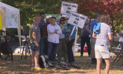 Vancouver rally held to ‘restore Stanley Park’; concerns surrounding contentious bike lanes - BC