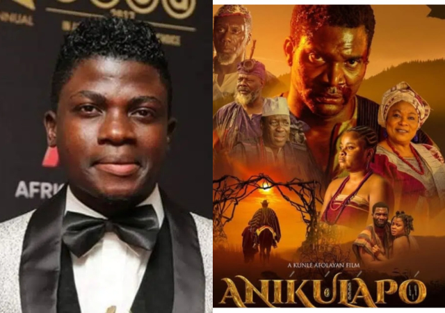 Hakeem Effect confirms Bimbo Ademoye’s bared bosom in Kunle Afolayan's movie 'Anikulapo' to be prosthetics