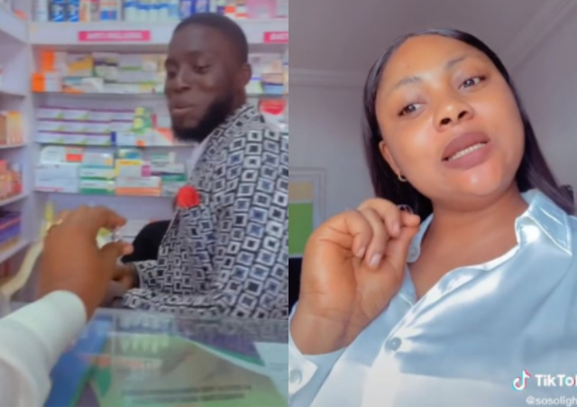 Funny moment woman storms husband's office to give him his wedding ring