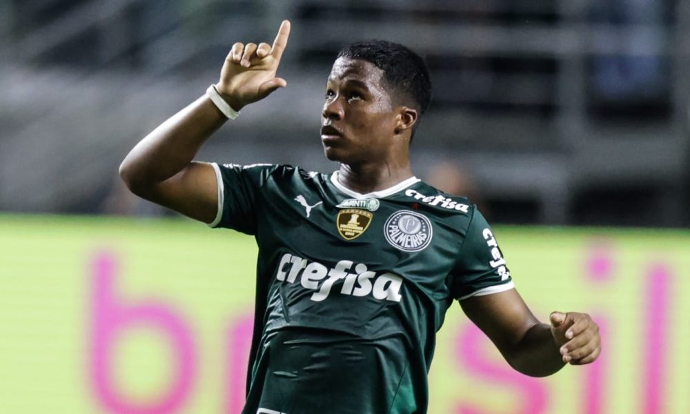 Real Madrid watch on as Endrick makes history on Palmeiras debut