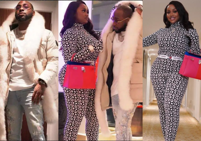 "The one in my heart” — Davido gushes over baby mama, Chioma Rowland as they go Instagram official [Photos]
