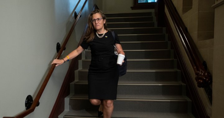 Russia one of the ‘biggest threats’ to world economy amid recession fears: Freeland - National