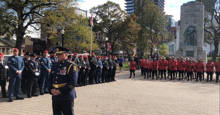 Const. Heidi Stevenson’s name added to fallen peace officers monument in Halifax - Halifax