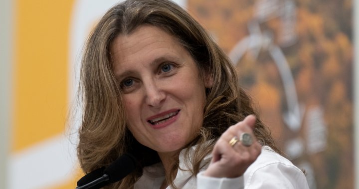 Canada facing ‘final act of the COVID recession,’ Freeland says - National