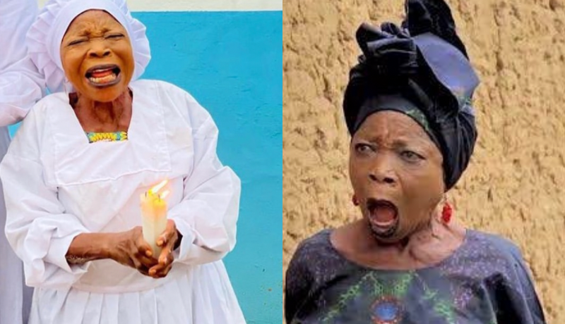 Popular Nollywood Actress, Iya Gbonkan Revealed Her Ordeal With Witches After A Movie