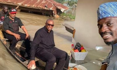 Bashir Ahmad who feeds fat on bogus salaries mocks Peter Obi’s donation to flood victims