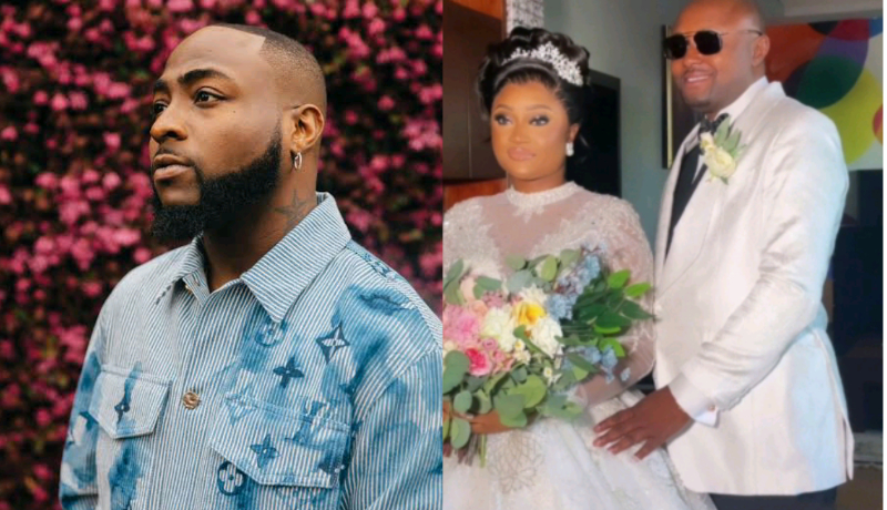 DMW Israel shows gratitude to Davido as his wedding ceremony comes to an end