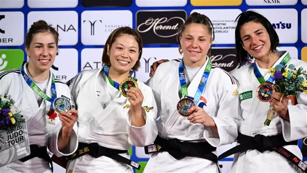 Fight of the tournament sees Georgia on top, and continued Japanese success