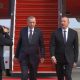 Heads of Turkey and Azerbaijan meet in territory captured during Nagorno-Karabakh war
