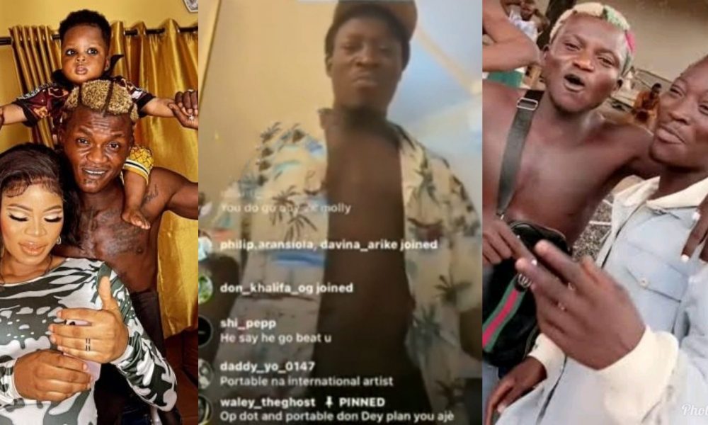 I slept with your wife – DJ Chicken slams Portable on IG LIVE, claims to be the real father of singer's child