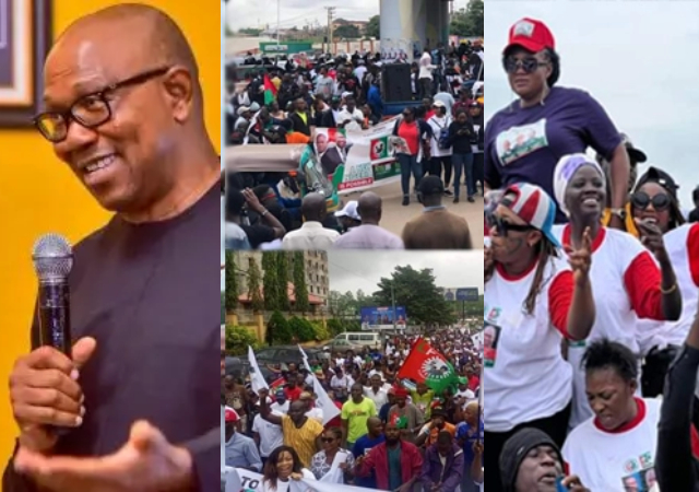 'Obidients' storm the streets across Nigeria, Ghana and UK [Video]