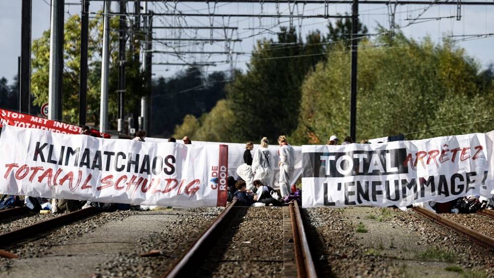 Protesters block two TotalEnergies facilities in Belgium