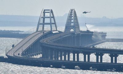 Ukraine war: Crimea bridge blast arrests, deadly market attack, Putin says 'ball in EU court' on gas