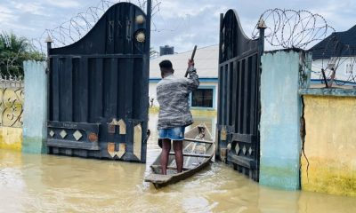 Displaced by devastating floods, Nigerians are forced to use floodwater despite cholera risk