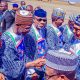 Buhari Leads Governors, Senators To Jos As Tinubu Kicks Off Campaign (Photos)