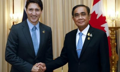 Trudeau arrives in Thailand for APEC with Indo-Pacific trade in focus - National