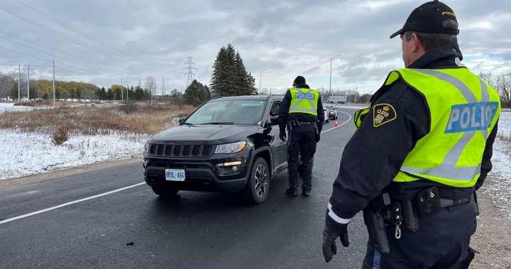 West Region OPP launch Festive RIDE campaign amid rise in impaired driving deaths - London