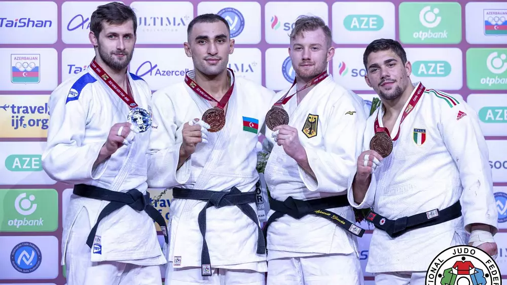 Celebrating 50 years of judo, Azerbaijan team shines at Baku Grand Slam