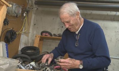85-year-old fixes up bicycles for children’s Christmas gifts in Burnaby