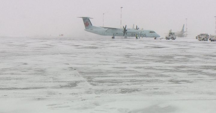 Sask. passengers still grounded as winter storms hit Canada coast to coast