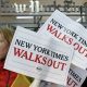 New York Times staff walk out in protest over failed negotiations