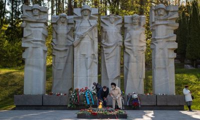 Row breaks out as Vilnius tears down Stalin-era WW2 memorial