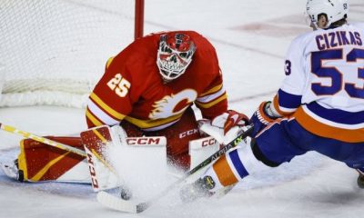 Markstrom stops 23 shots for Calgary Flames in 4-1 win over New York Islanders - Calgary