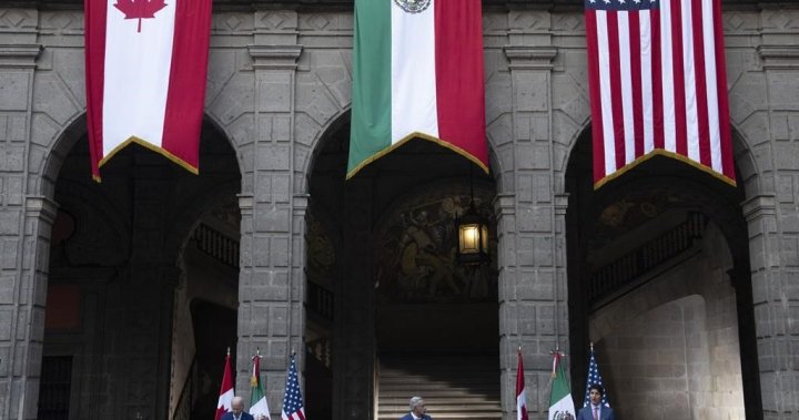 Canada, U.S., Mexico pledge to tighten economic ties, boost domestic production - National